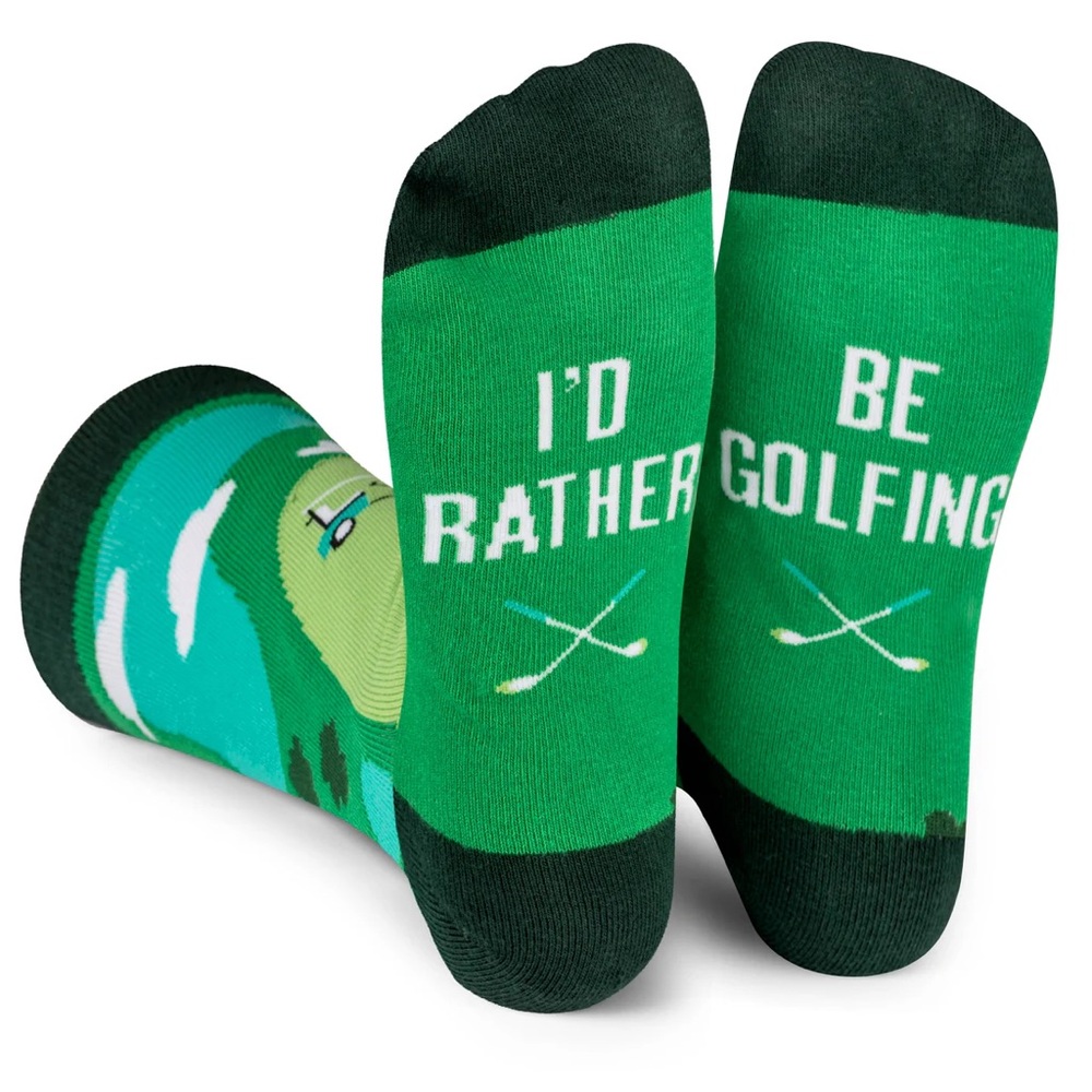Brand New Lavley I’d rather be golfing socks. Stocking stuffer.